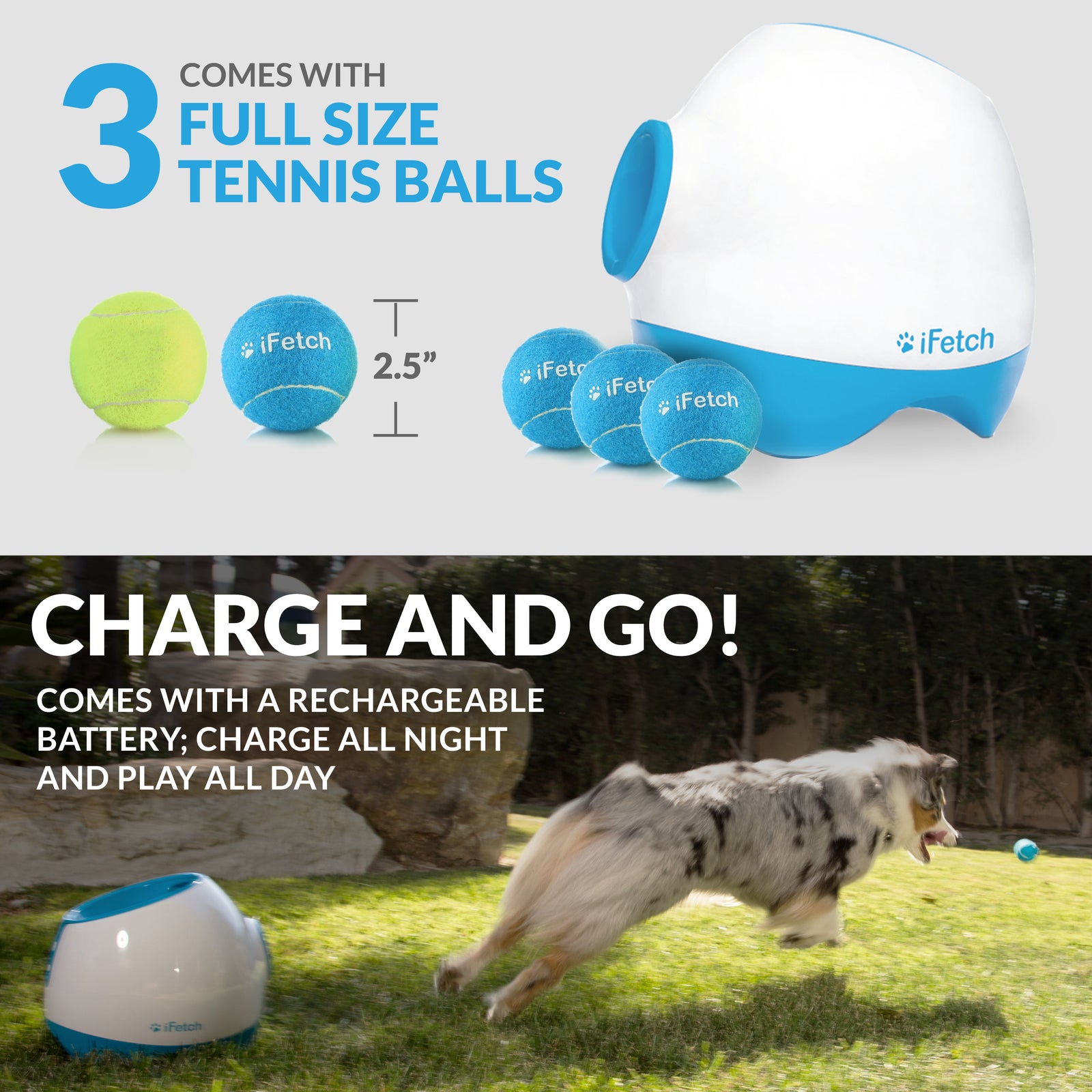 iFetch Too Automatic Ball Launcher for Dogs